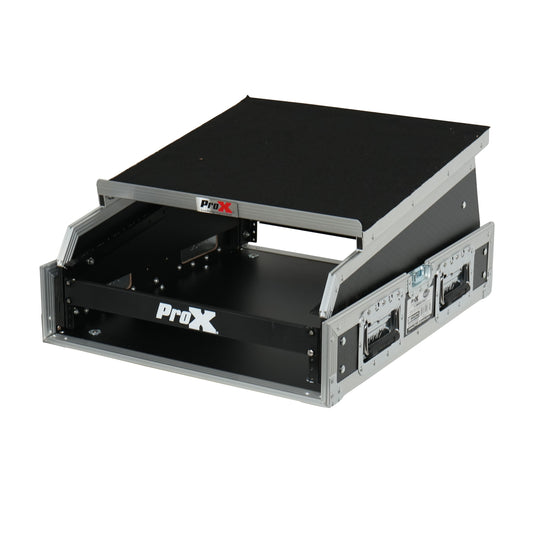 ProX T-2MRSS13ULT 13U Mixer and 2U Rack Combo Flight Case