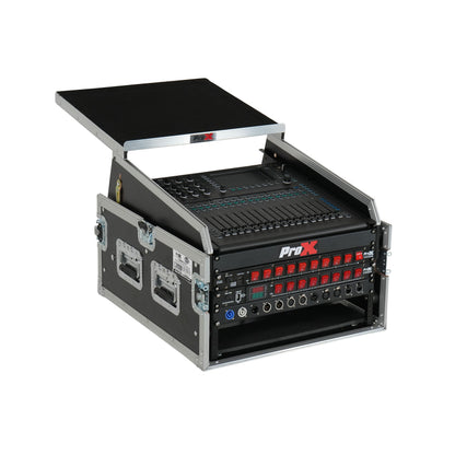 ProX T-6MRSS13ULT 13U Top 6U Front Combo Rack Flight Case