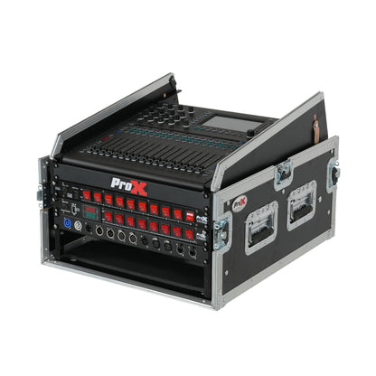 ProX T-6MRSS13ULT 13U Top 6U Front Combo Rack Flight Case