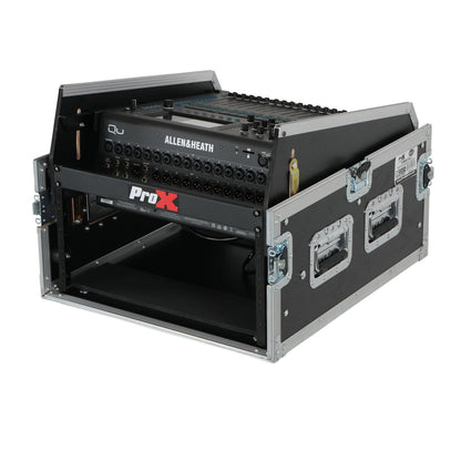 ProX T-6MRSS13ULT 13U Top 6U Front Combo Rack Flight Case
