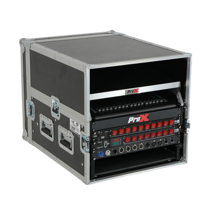ProX T-6MRSS13ULT 13U Top 6U Front Combo Rack Flight Case