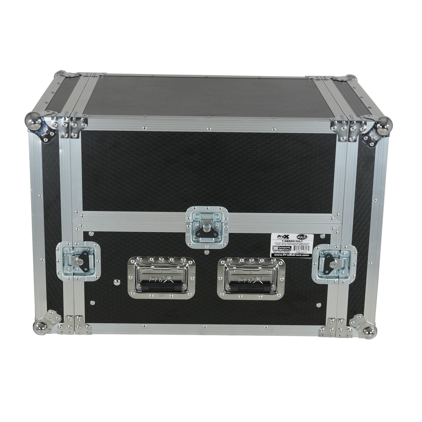 ProX T-6MRSS13ULT 13U Top 6U Front Combo Rack Flight Case