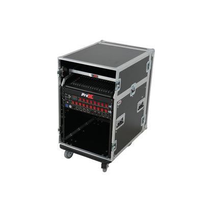 ProX T-12MRSS13ULT 12U Rack 13U Top Mixer DJ Combo Flight Case