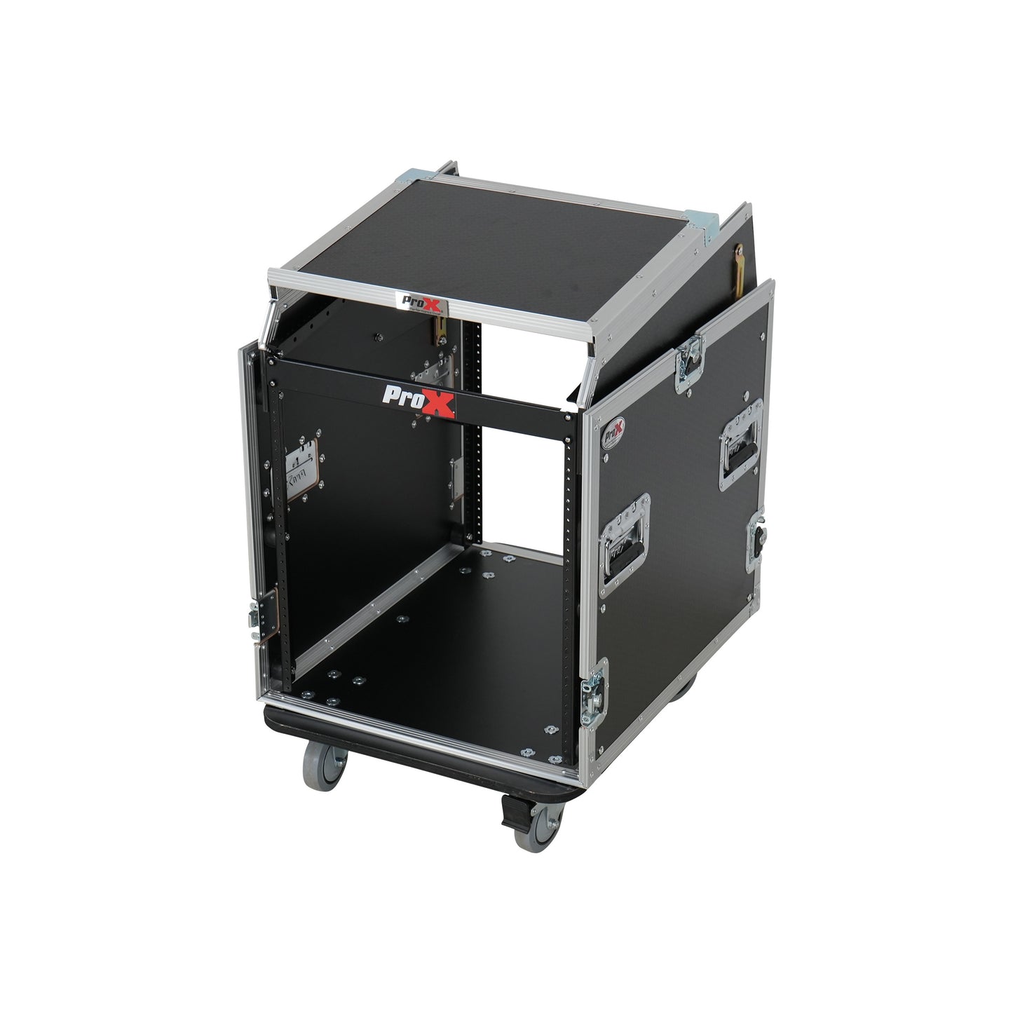 ProX T-12MRSS13ULT 12U Rack 13U Top Mixer DJ Combo Flight Case