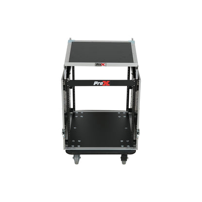 ProX T-12MRSS13ULT 12U Rack 13U Top Mixer DJ Combo Flight Case
