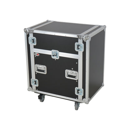 ProX T-12MRSS13ULT 12U Rack 13U Top Mixer DJ Combo Flight Case