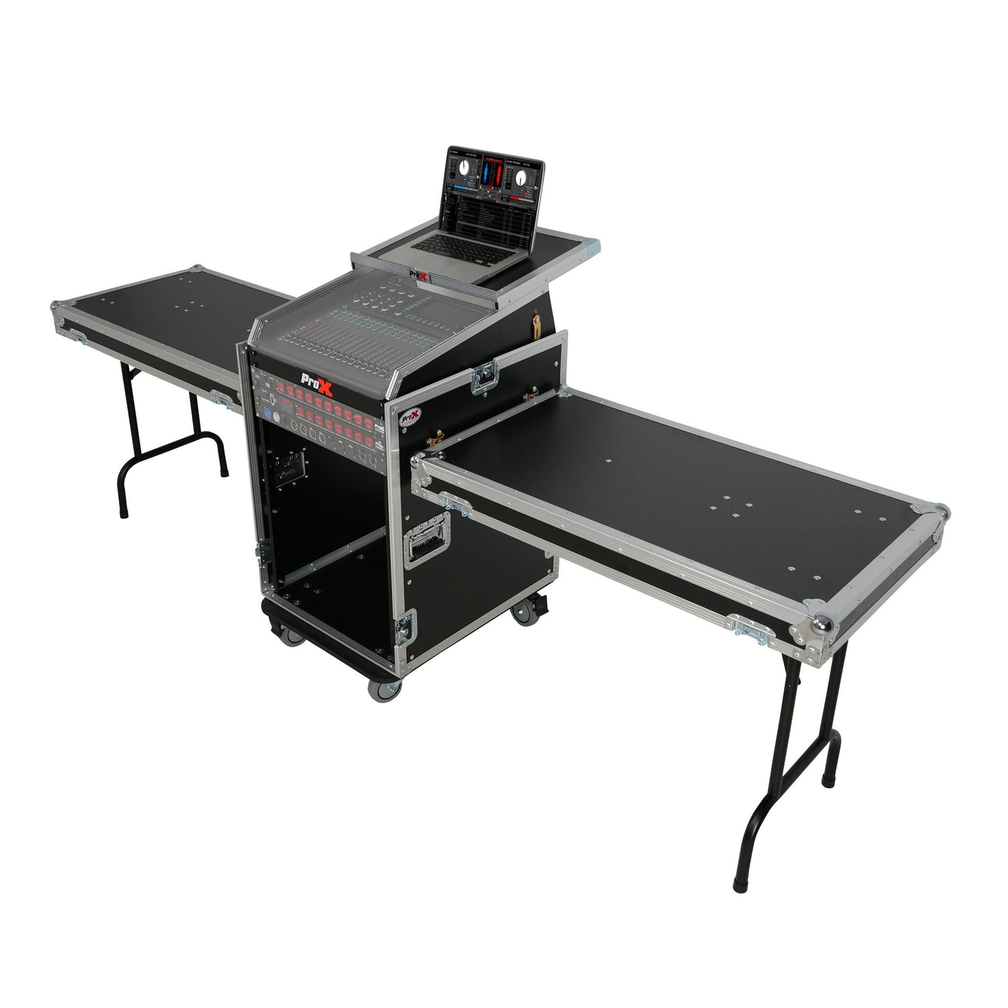 ProX T-16MRSS13ULT Universal Rack Mount Mixer Flight Case