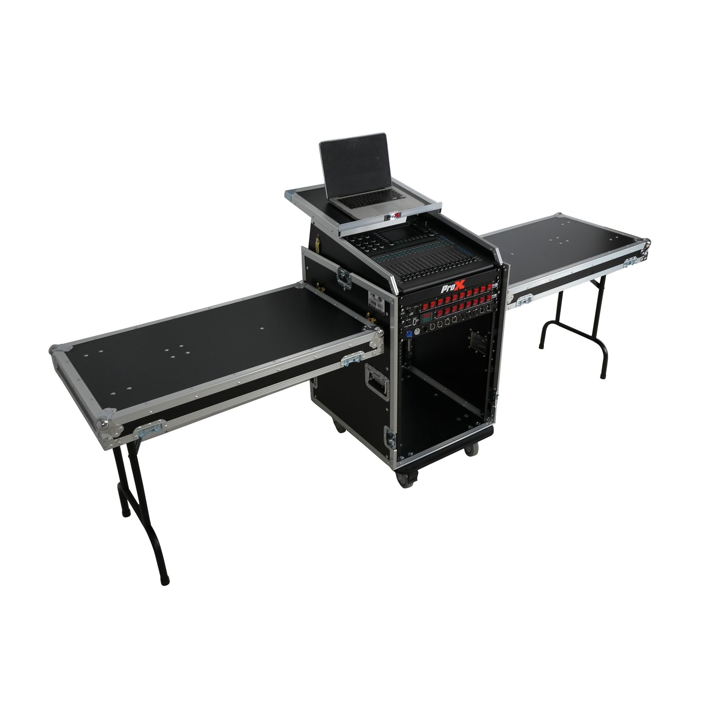 ProX T-16MRSS13ULT Universal Rack Mount Mixer Flight Case