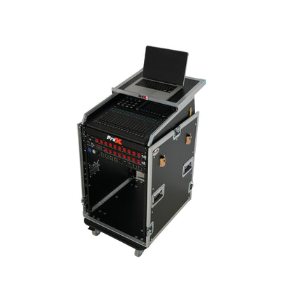 ProX T-16MRSS13ULT Universal Rack Mount Mixer Flight Case