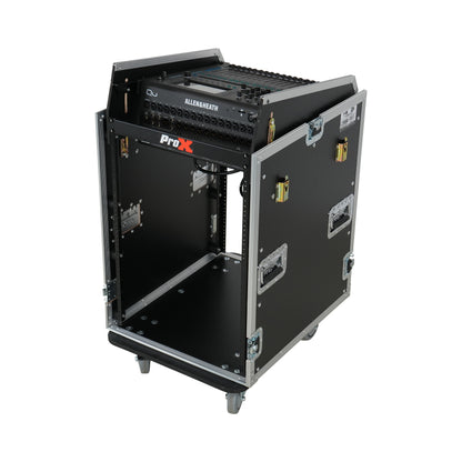 ProX T-16MRSS13ULT Universal Rack Mount Mixer Flight Case