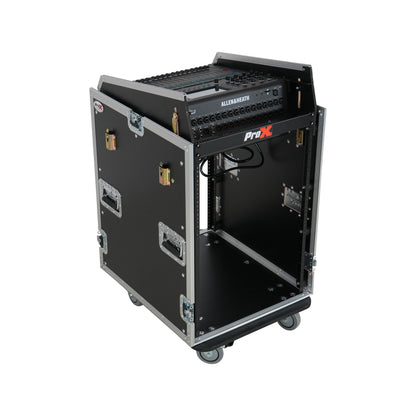 ProX T-16MRSS13ULT Universal Rack Mount Mixer Flight Case