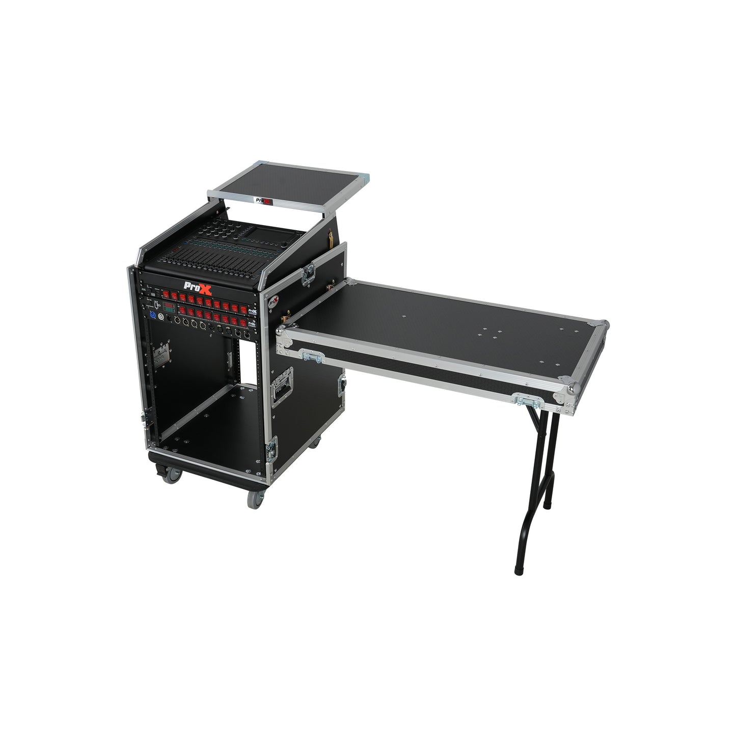 ProX T-16MRSS13ULT Universal Rack Mount Mixer Flight Case