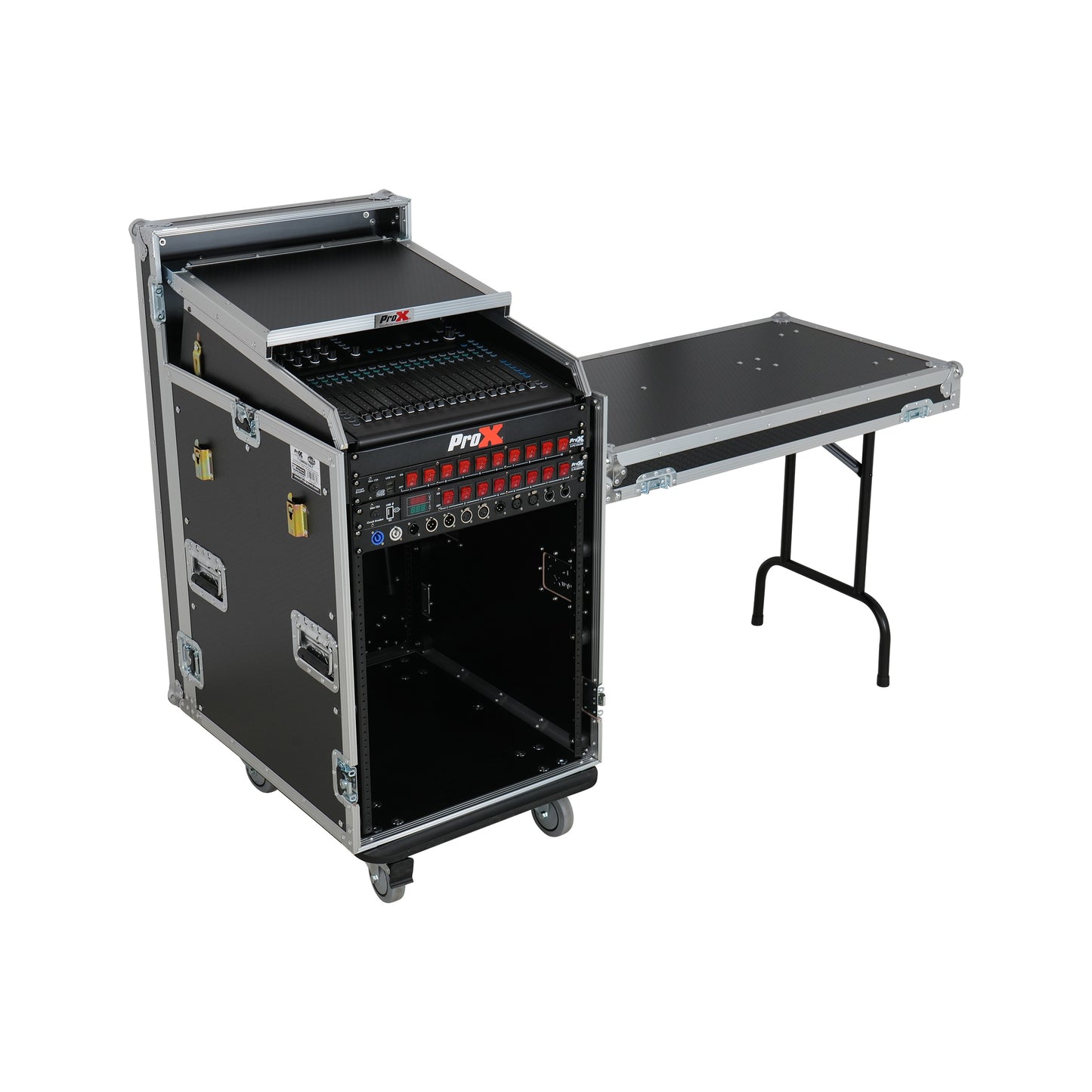 ProX T-16MRSS13ULT Universal Rack Mount Mixer Flight Case