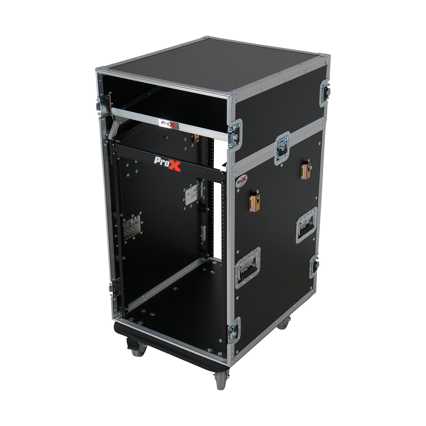 ProX T-16MRSS13ULT Universal Rack Mount Mixer Flight Case