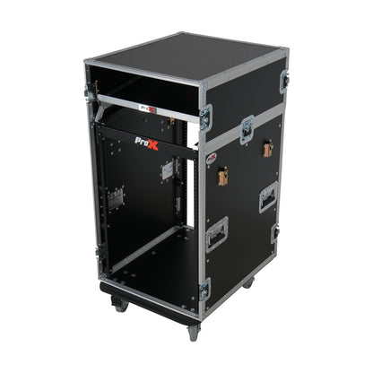 ProX T-16MRSS13ULT Universal Rack Mount Mixer Flight Case