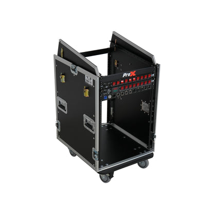 ProX T-16MRSS13ULT Universal Rack Mount Mixer Flight Case