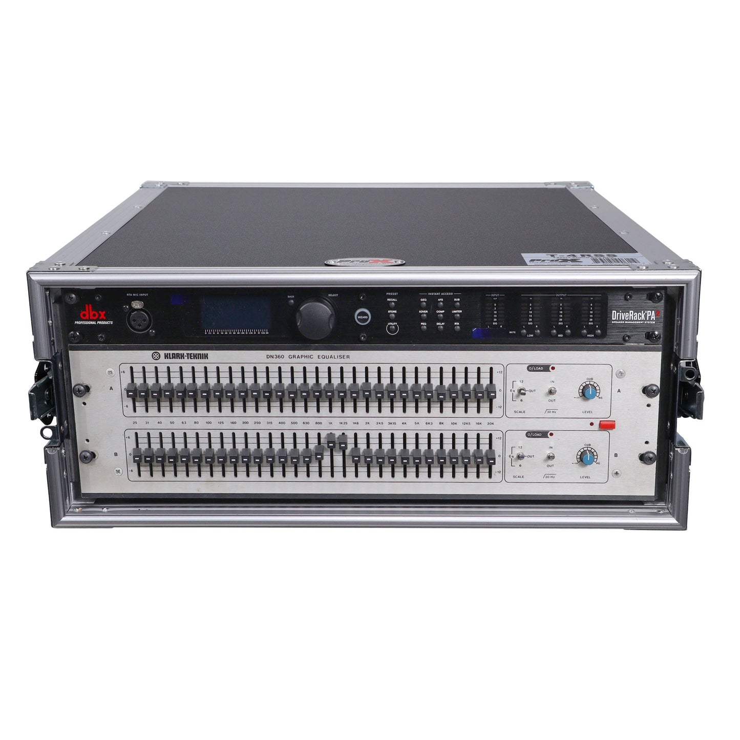 ProX T-4RSS 4U Amp Rack Mount ATA Flight Case