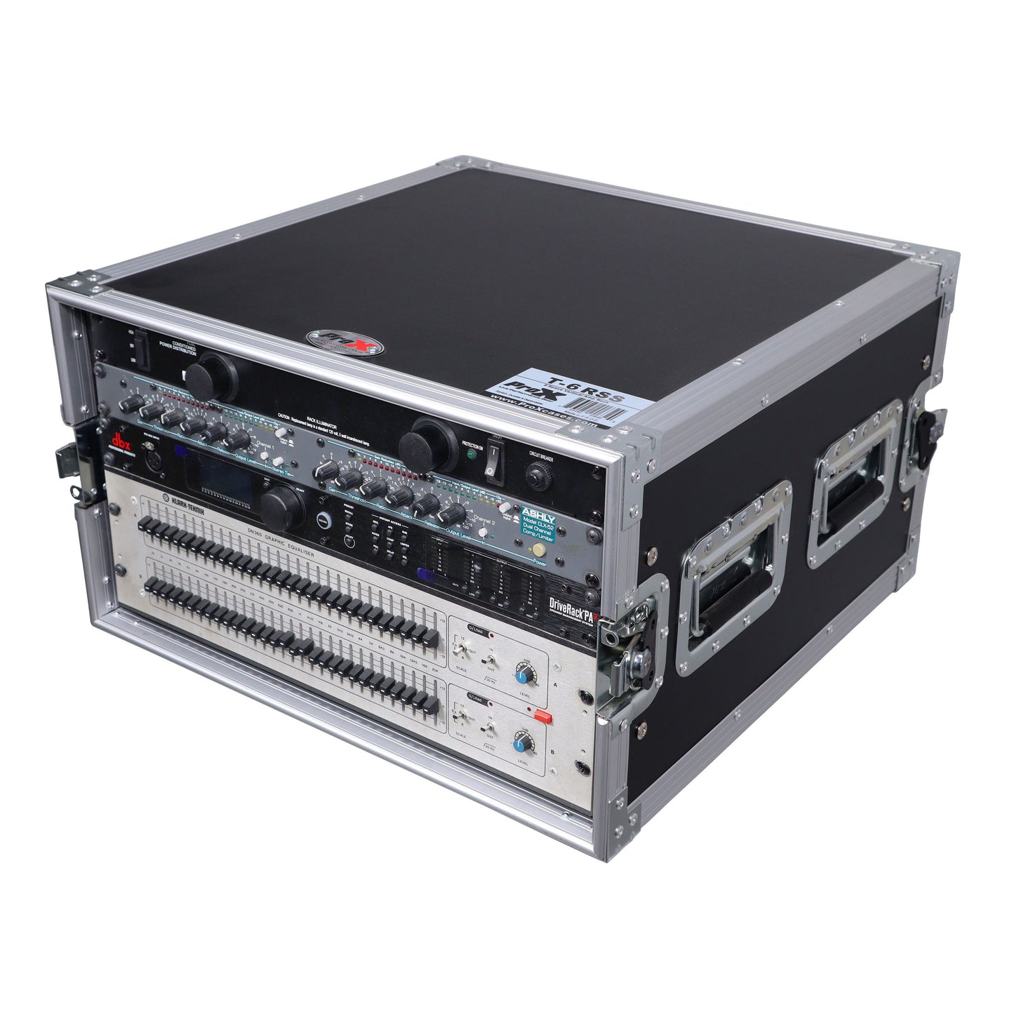 ProX T-6RSS 6U Amp Rack Mount ATA Flight Case