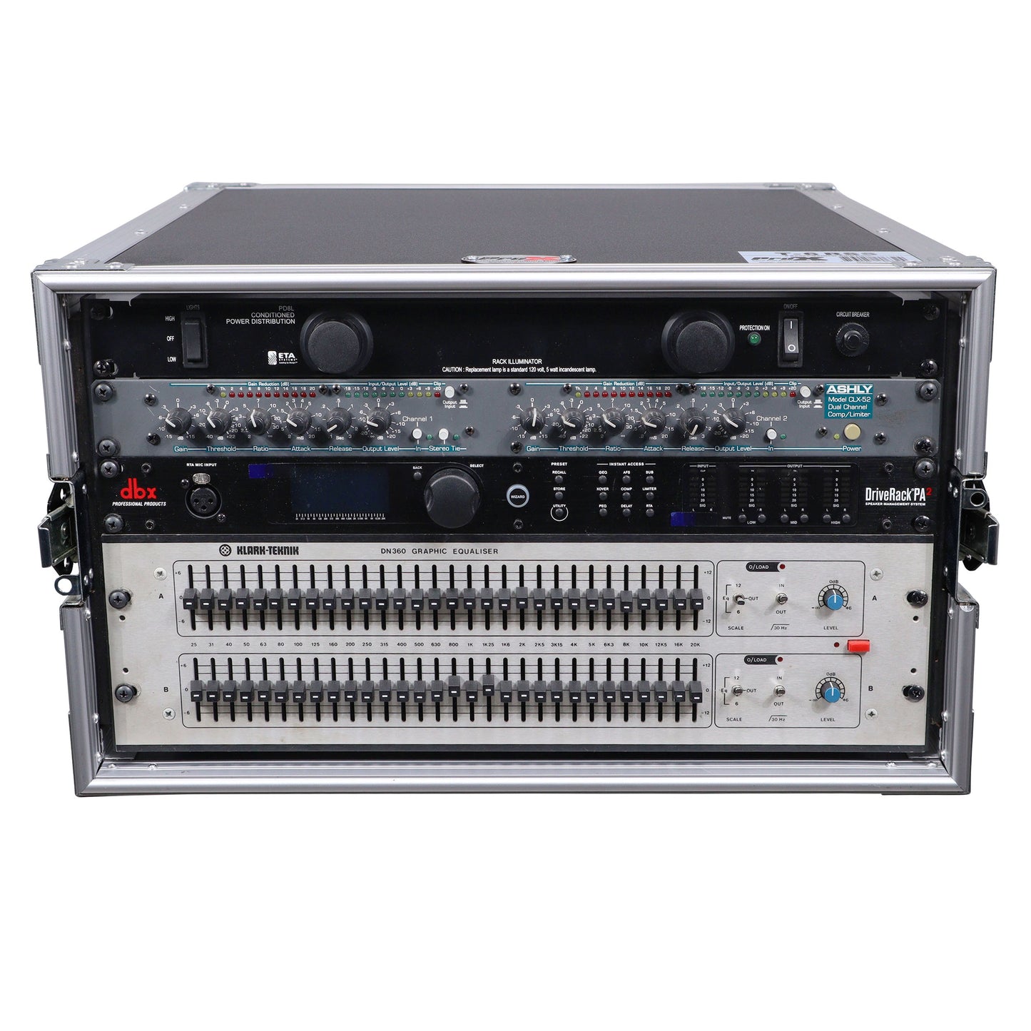 ProX T-6RSS 6U Amp Rack Mount ATA Flight Case