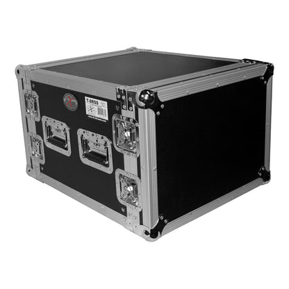 ProX T-8RSS 8U Space Amp Rack Mount ATA Flight Case 19 Depth