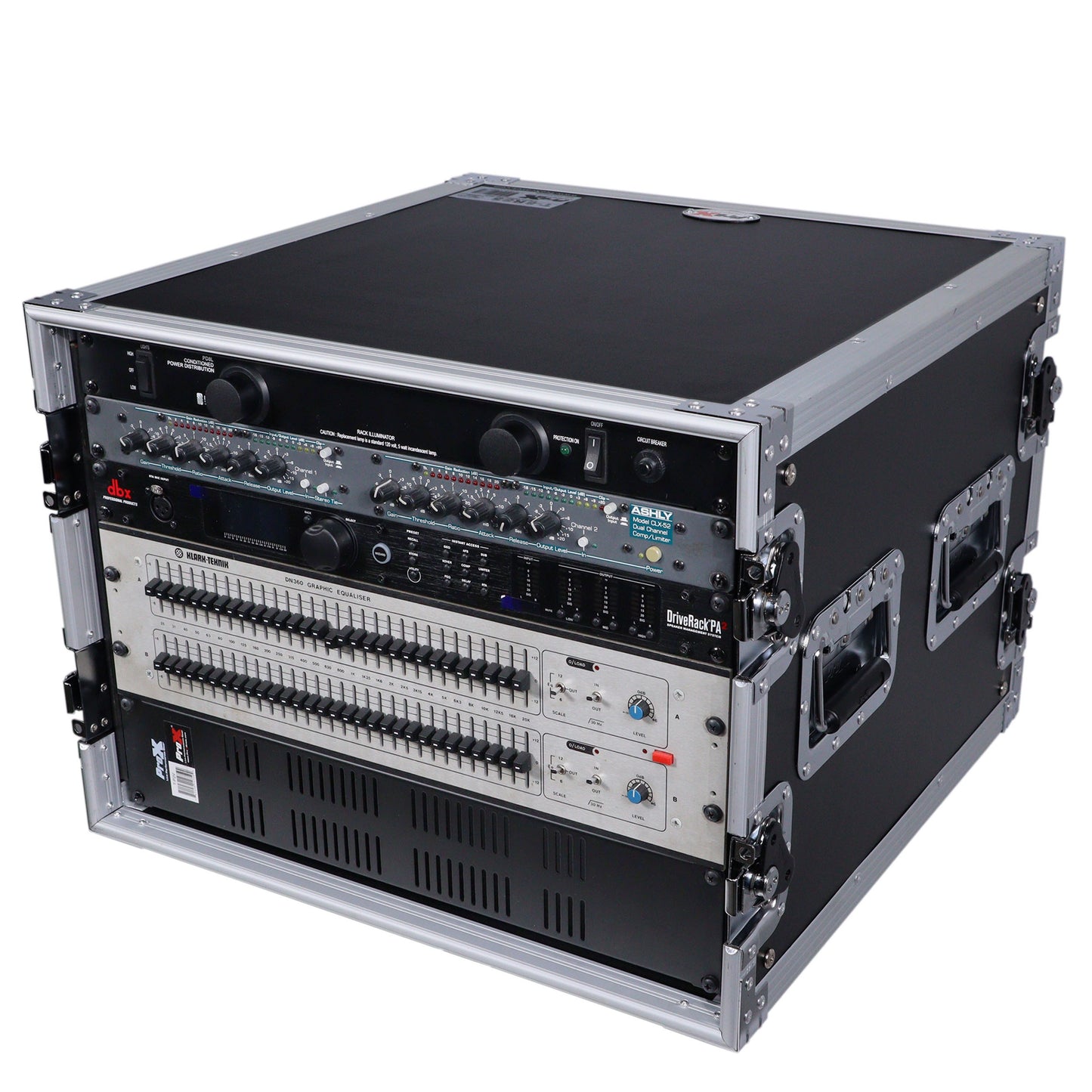 ProX T-8RSS 8U Amp Rack Mount ATA Flight Case