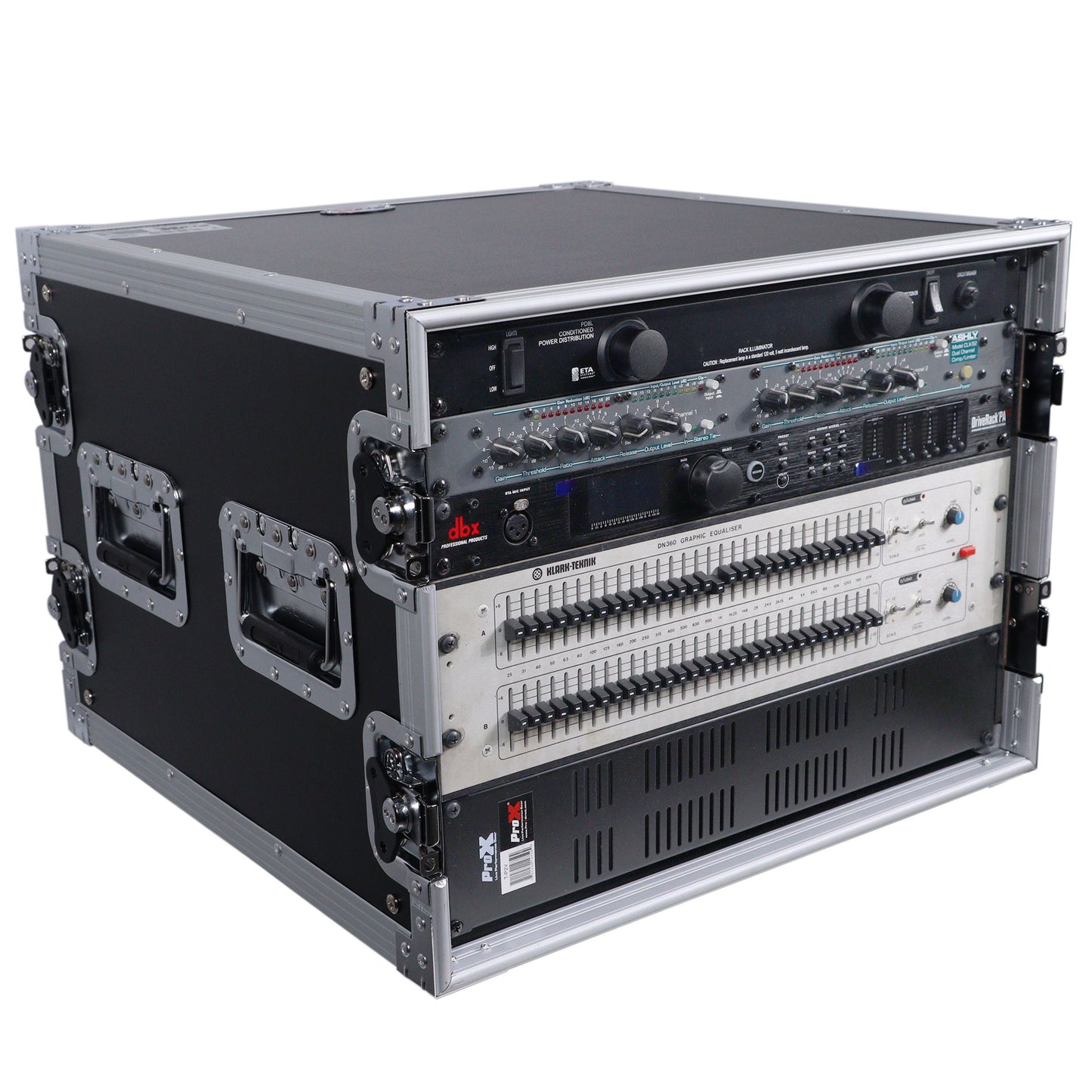 ProX T-8RSS 8U Amp Rack Mount ATA Flight Case