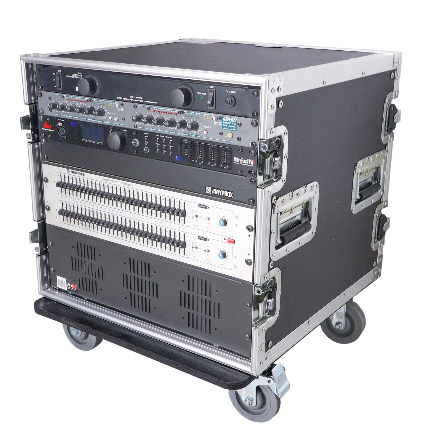 ProX T-10RSS 10U Amp Rack Mount ATA Flight Case