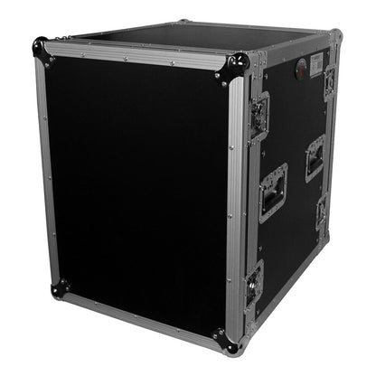 ProX T-14RSS 14U Space Amp Rack Mount ATA Flight Case 19 Depth w Casters