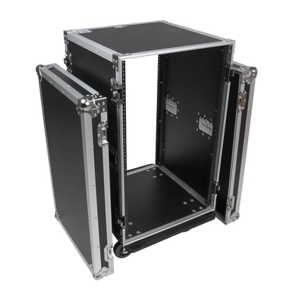 ProX T-18RSS 18U Amp Rack ATA Flight Case With Casters