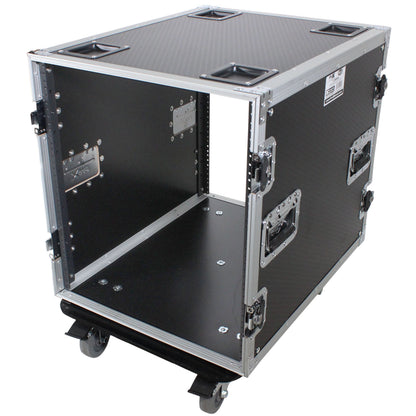 ProX T-12RSS24 12U Amp Rack ATA Flight Case With Casters