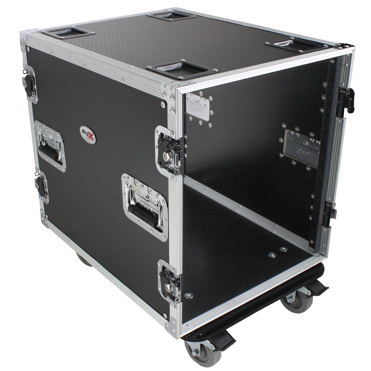 ProX T-12RSS24 12U Amp Rack ATA Flight Case With Casters