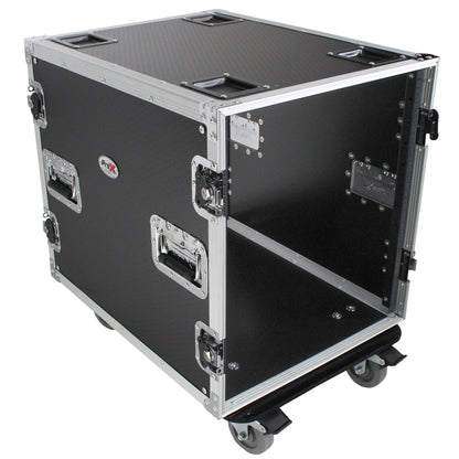 ProX T-12RSS24 12U Amp Rack ATA Flight Case With Casters
