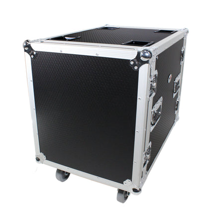 ProX T-12RSS24 12U Amp Rack ATA Flight Case With Casters