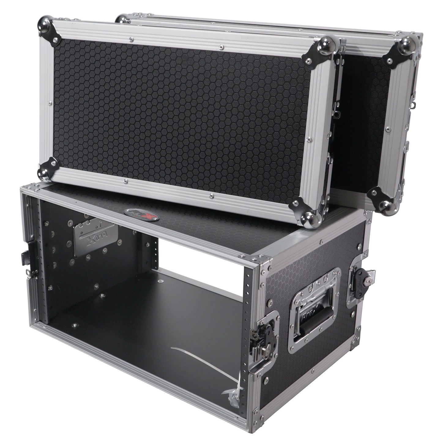ProX Deluxe Rack Flight Case 6U ATA Road Case With Dual Rails | 14 in
