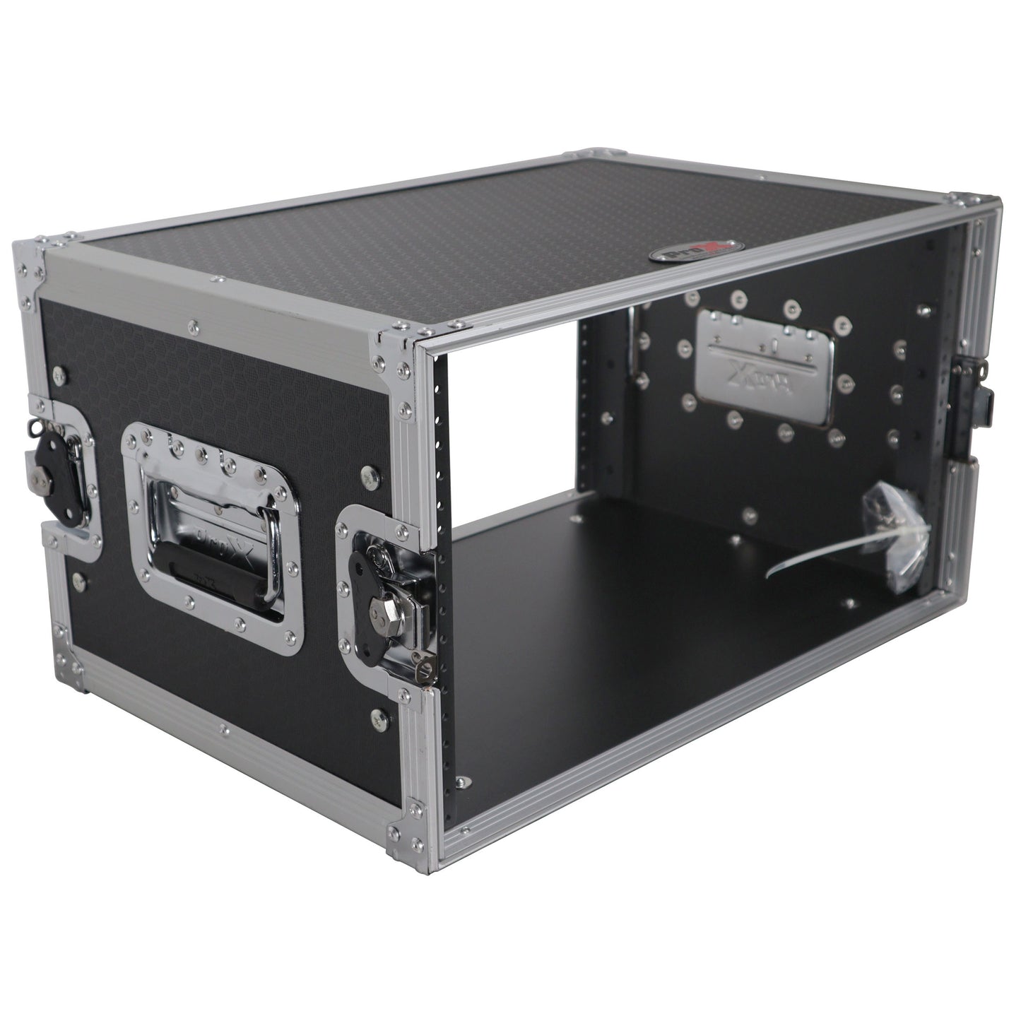 ProX Deluxe Rack Flight Case 6U ATA Road Case With Dual Rails | 14 in