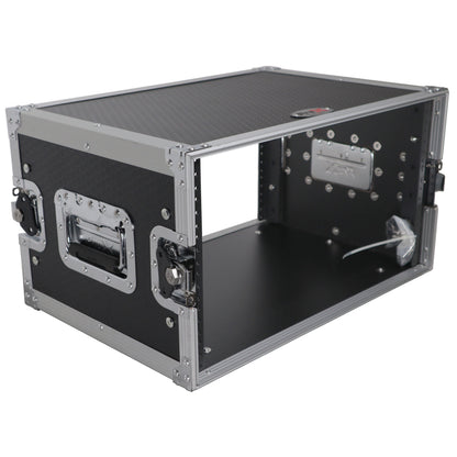 ProX Deluxe Rack Flight Case 6U ATA Road Case With Dual Rails | 14 in