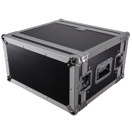 ProX Deluxe Rack Flight Case 6U ATA Road Case With Dual Rails | 14 in