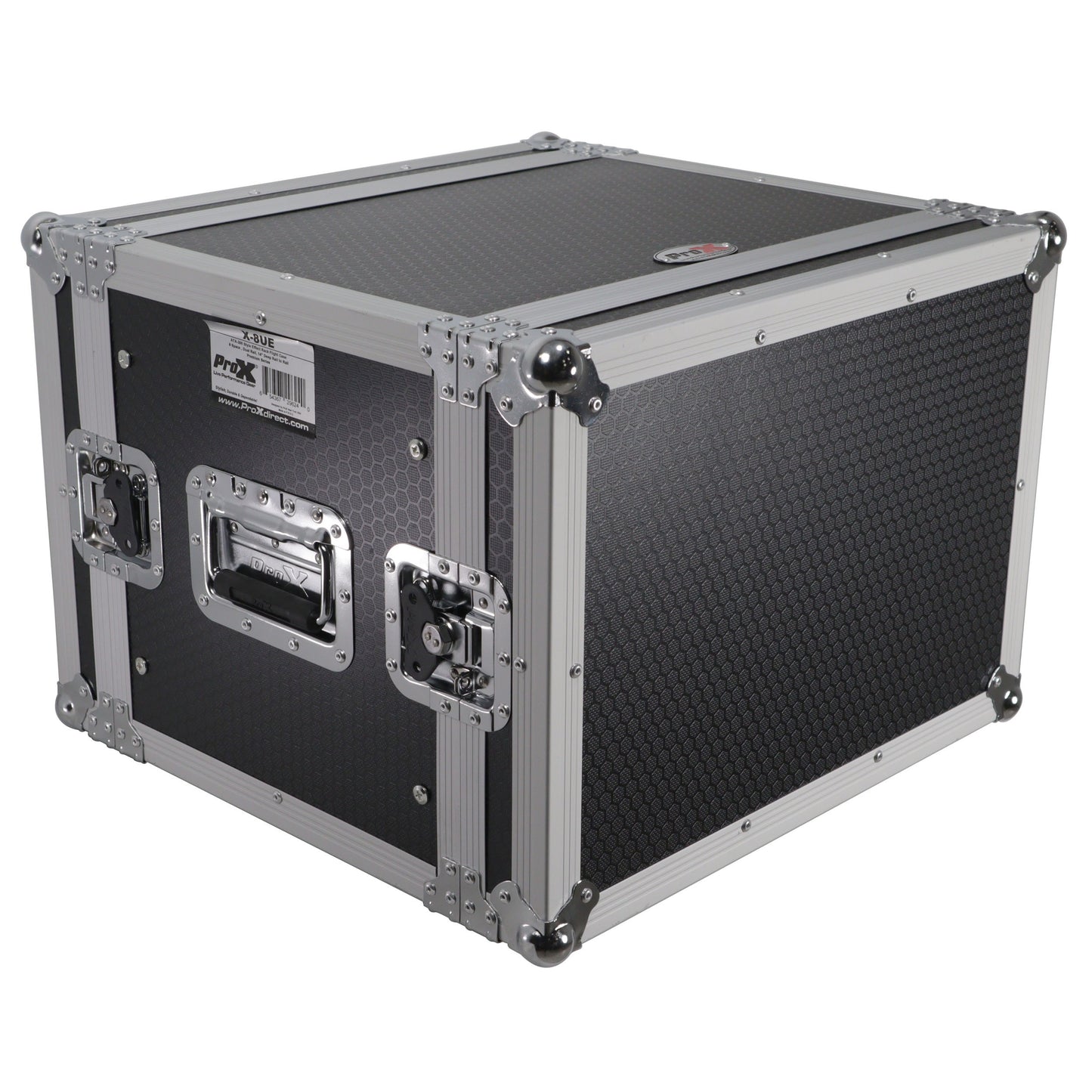 ProX X-8UE 8U Deluxe Effects Rack Case