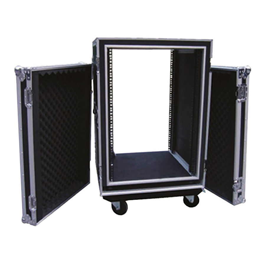 ProX T-12RSP 12U Space Shockproof Amp Rack ATA Flight Case 20" Depth