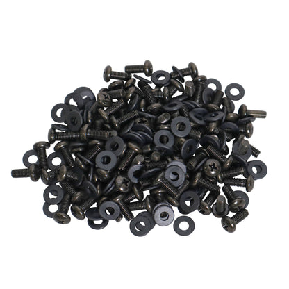 ProX X-100RS 10-32 Rack Screws With Black Nylon Washers 100-Pack
