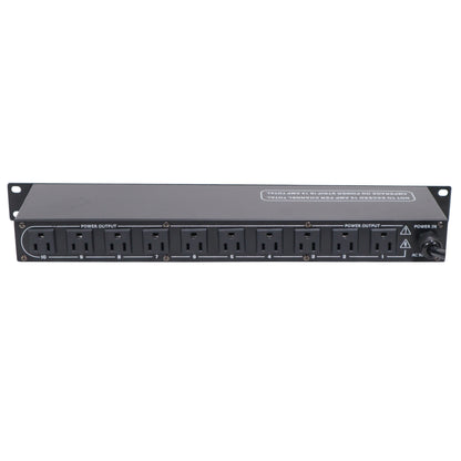 ProX X-PC10USB 10-Outlet Rack Power Strip With LED Switches