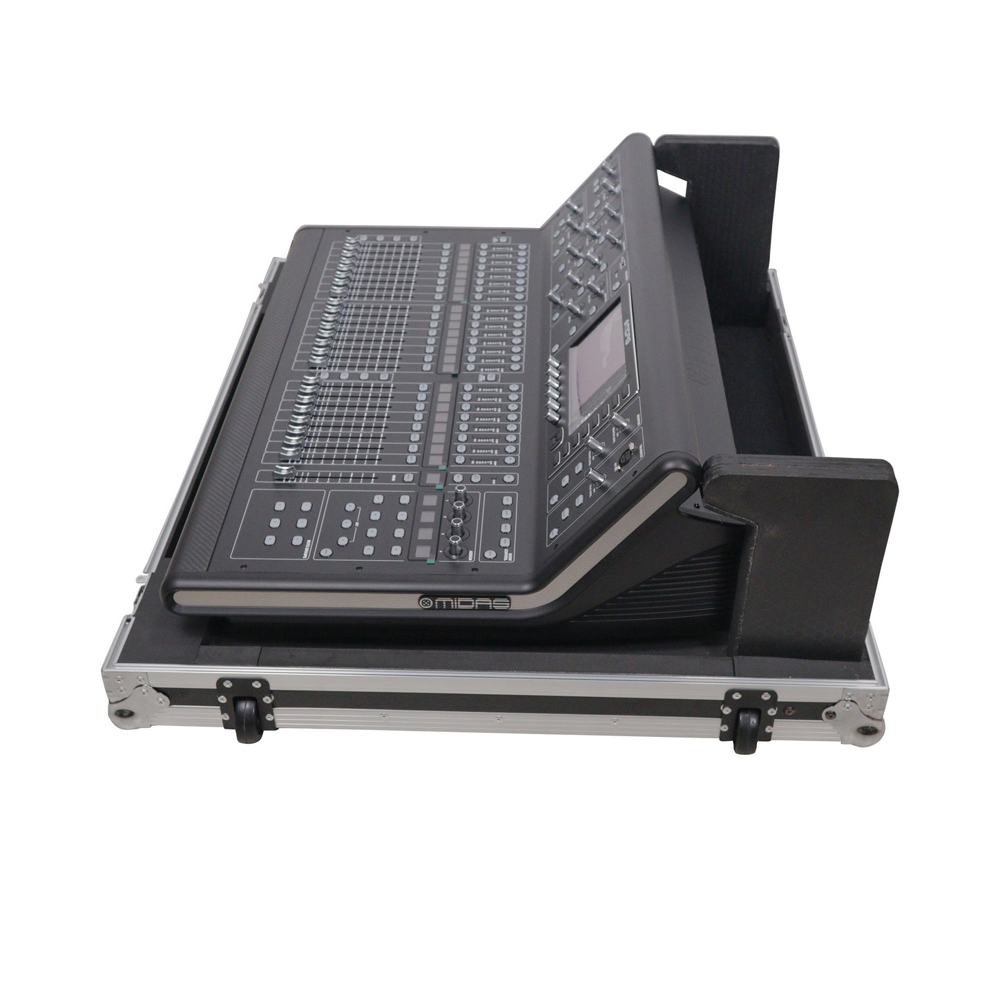 ProX ATA Flight Case for Midas M32 Console Road Case With Casters | Without Doghouse