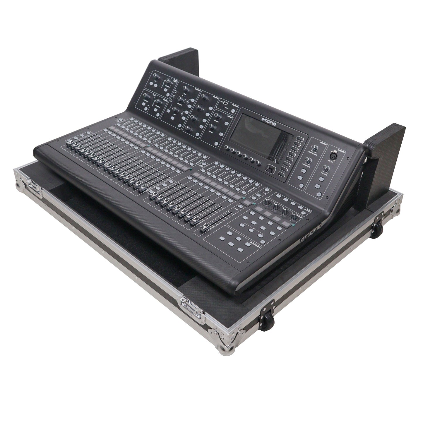 ProX ATA Flight Case for Midas M32 Console Road Case With Casters | Without Doghouse