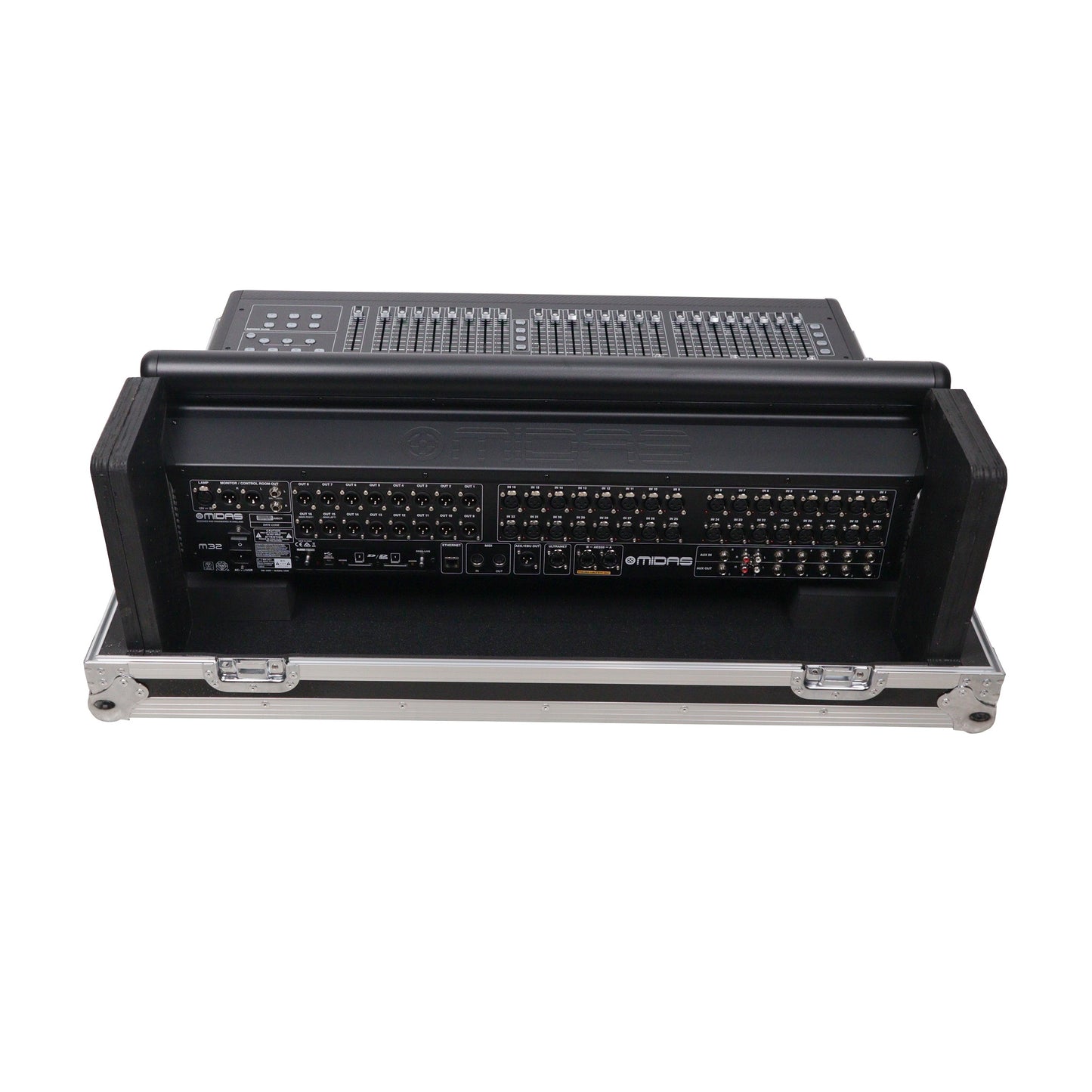 ProX ATA Flight Case for Midas M32 Console Road Case With Casters | Without Doghouse