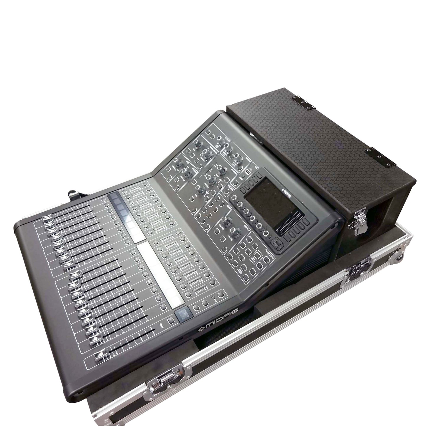 ProX ATA Flight Case for Midas M32R Console Road Case | With Doghouse | With Casters