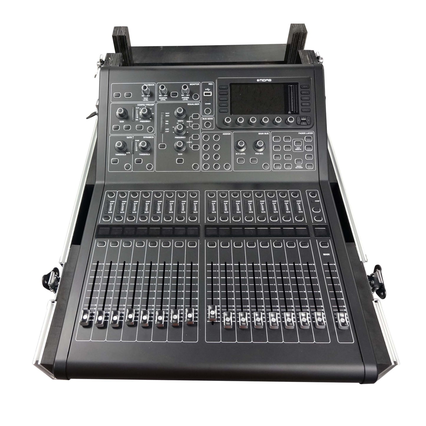 ProX ATA Flight Case for Midas M32R Console Road Case | With Doghouse | With Casters