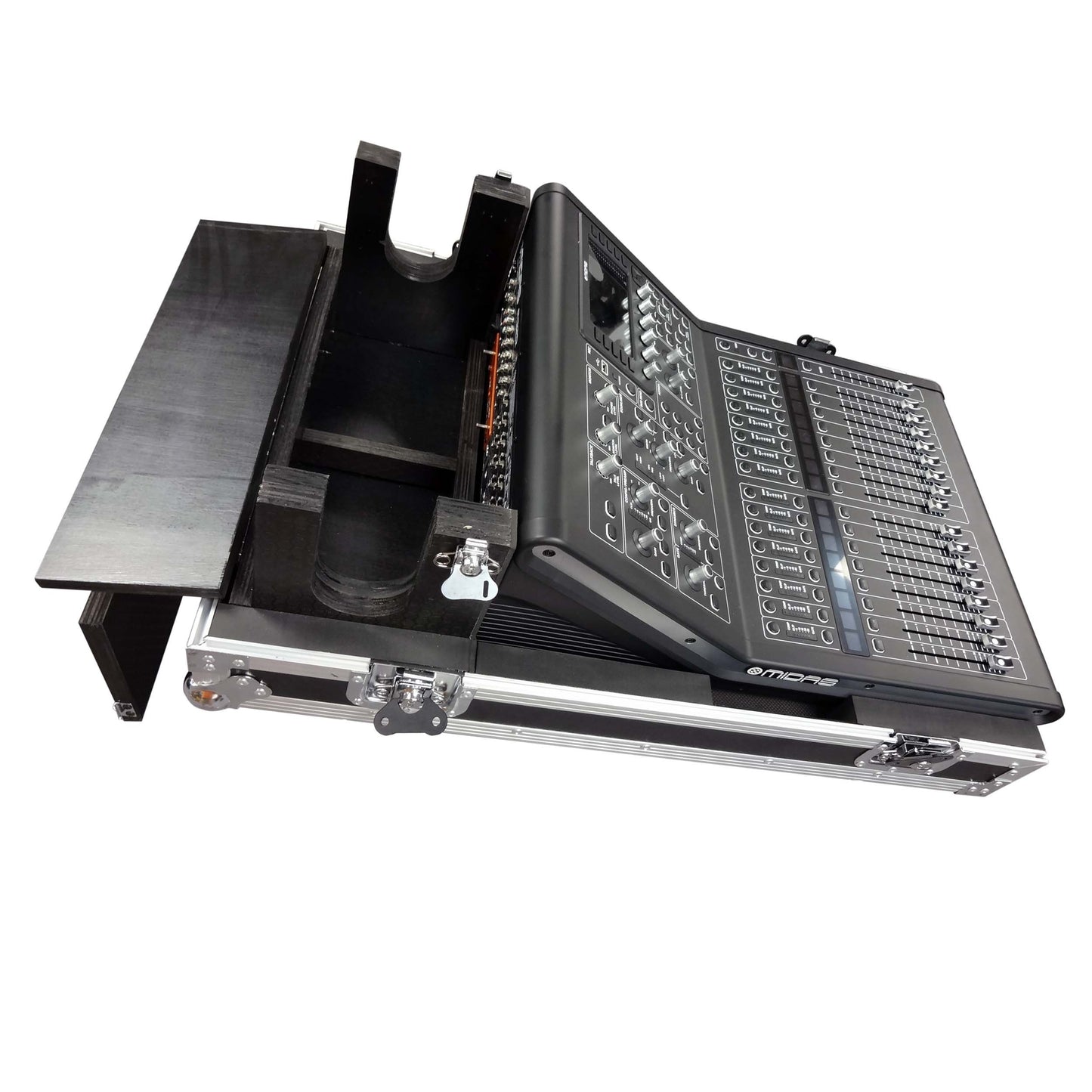 ProX ATA Flight Case for Midas M32R Console Road Case | With Doghouse | With Casters