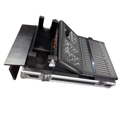 ProX ATA Flight Case for Midas M32R Console Road Case | With Doghouse | With Casters
