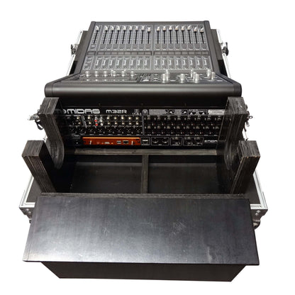ProX ATA Flight Case for Midas M32R Console Road Case | With Doghouse | With Casters