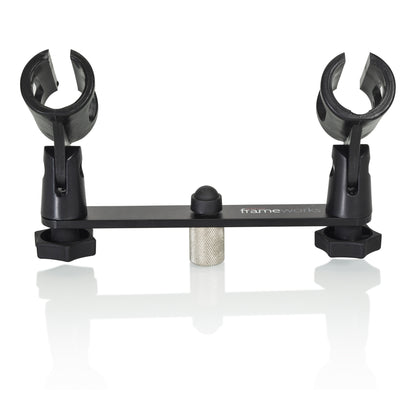 Gator GFWMIC1TO2 Stereo Microphone Mount Adapter Bar